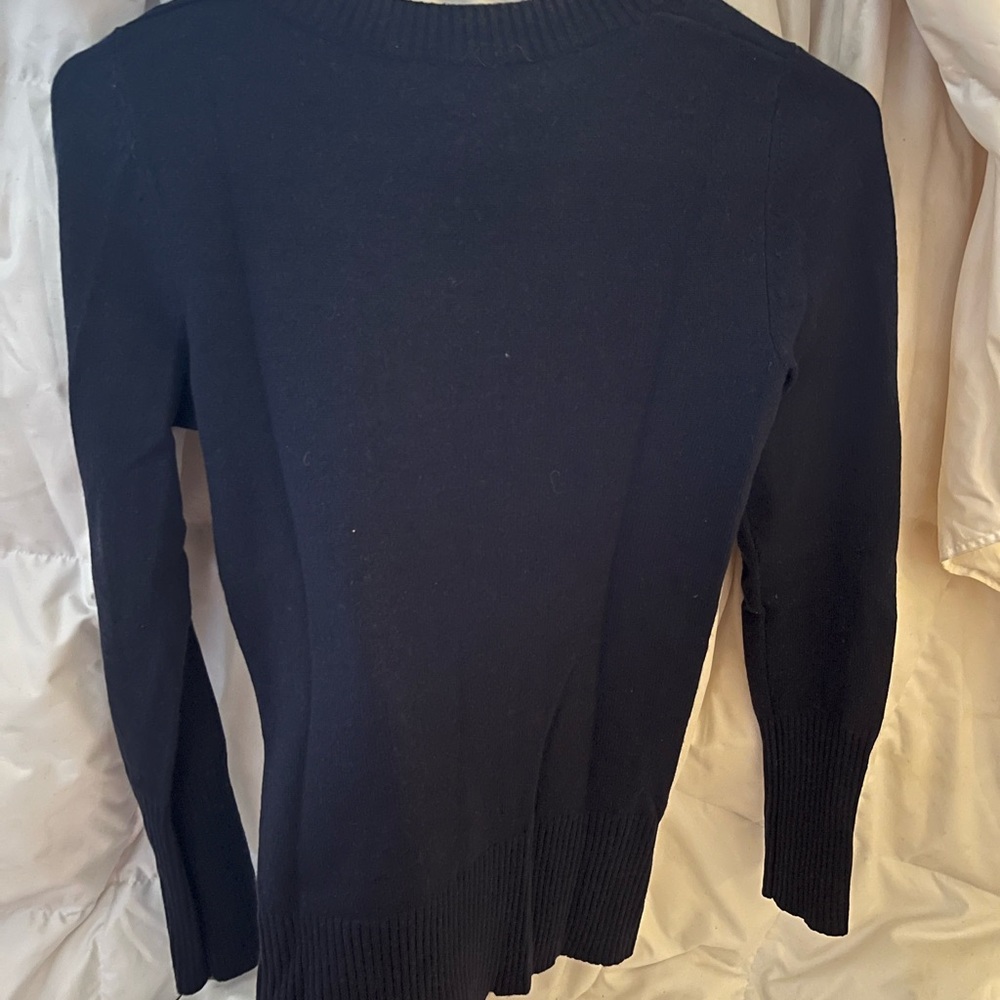 FENN WRIGHT MANSON - Navy Blue Cashmere Sweater Size XS